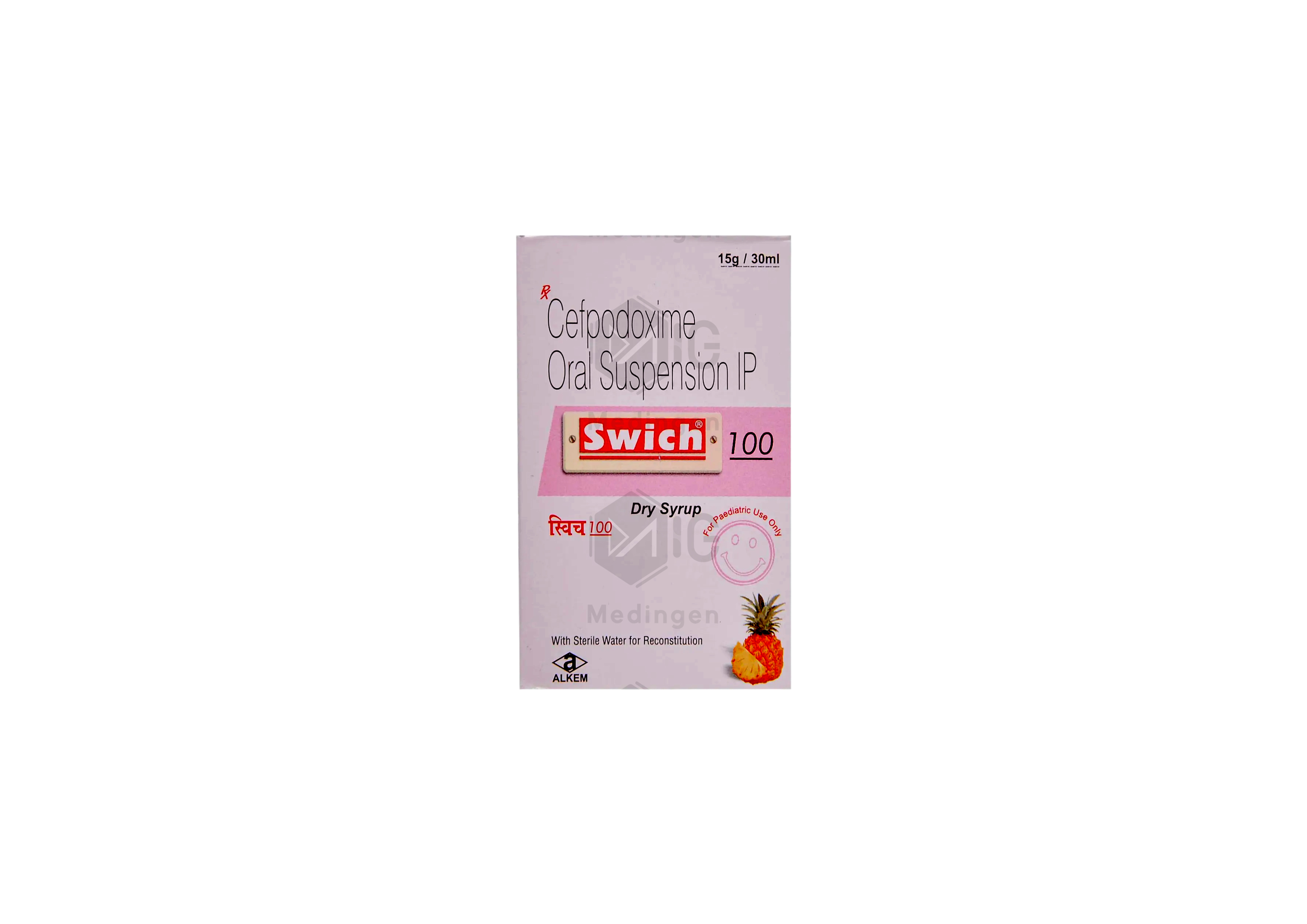 SWICH 100 DRY SYRUP PINEAPPLE